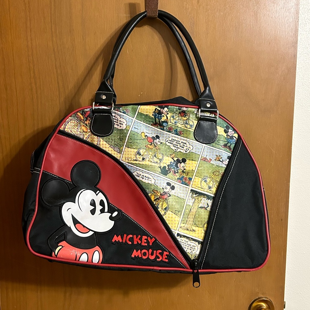 Walt Disney Mickey Mouse Duffle Tote Bag 20 X 13 X‎ 8.5
